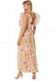 Women TROVA REVERSIBLE DRESS Hello Yellow | MISA Los Angeles Maxi