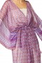 Women VERUSCHKA ROBE Violet Geo | MISA Los Angeles Robes & Kaftans