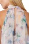 Women VICTORINE DRESS Abstract Watercolor | MISA Los Angeles Maxi