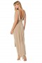 Women XENIA DRESS Sand | MISA Los Angeles Jersey & Mesh