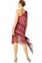 Women YASMIN DRESS Fuchsia Ikat | MISA Los Angeles Midi