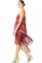 Women YASMIN DRESS Fuchsia Ikat | MISA Los Angeles Midi