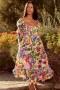 Women YOLANDA DRESS Casita Flora | MISA Los Angeles Midi