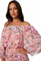 Women ZONIA DRESS Blurred Floral | MISA Los Angeles Mini