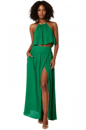 Women BALENA SKIRT Kelly Green | MISA Los Angeles Skirts & Shorts