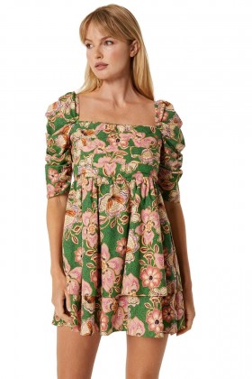 Women KATE DRESS Kelly Blossoms | MISA Los Angeles Cut-Out