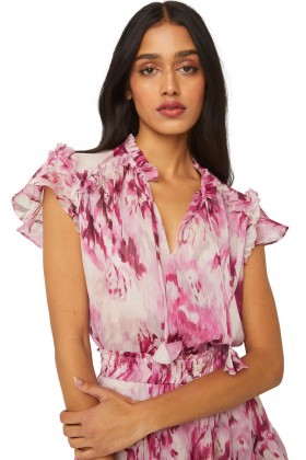 Women MANU TOP La Vie En Rose | MISA Los Angeles Tops