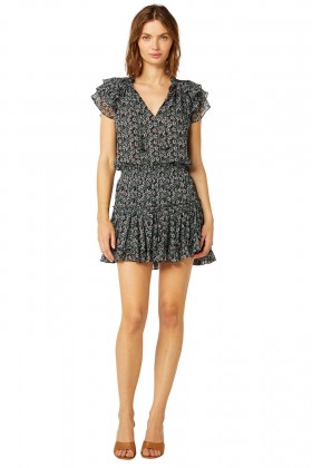 Women MARION SKIRT Sapphire Ditzy | MISA Los Angeles Skirts & Shorts