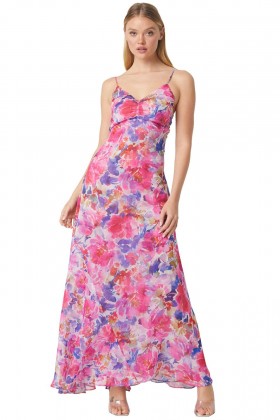 Women NEGINE DRESS In Full Bloom | MISA Los Angeles Cut-Out