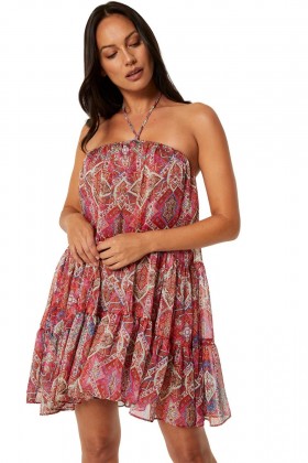 Women SASTRA DRESS Summer Tile | MISA Los Angeles Mini