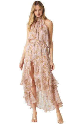 Women SEVA SKIRT Spring Rose Paisley | MISA Los Angeles Skirts & Shorts