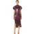 Women DIVIA DRESS Fuchsia Ikat Sequin | MISA Los Angeles Midi
