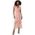 Women KIDADA DRESS Blushing Flora | MISA Los Angeles Midi