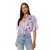 Women LIVIA TOP Amethyst Floral | MISA Los Angeles Tops