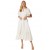 Women MALLORY DRESS White Eyelet | MISA Los Angeles Midi