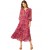 Women MARJAN DRESS Fuchsia Batik | MISA Los Angeles Maxi