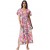 Women SETAREH DRESS Flora Splash | MISA Los Angeles Midi