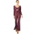 Women SHANIA JUMPSUIT Electric Ditsy Mesh | MISA Los Angeles Jersey & Mesh