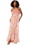  Abito EDEN da donna Blushing Flora | MISA Los Angeles Maxi