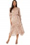  Abito da donna YNES Spring Rose Paisley | MISA Los Angeles Midi