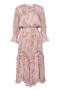  Abito da donna YNES Spring Rose Paisley | MISA Los Angeles Midi